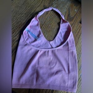 Urban outfitters pink halter top